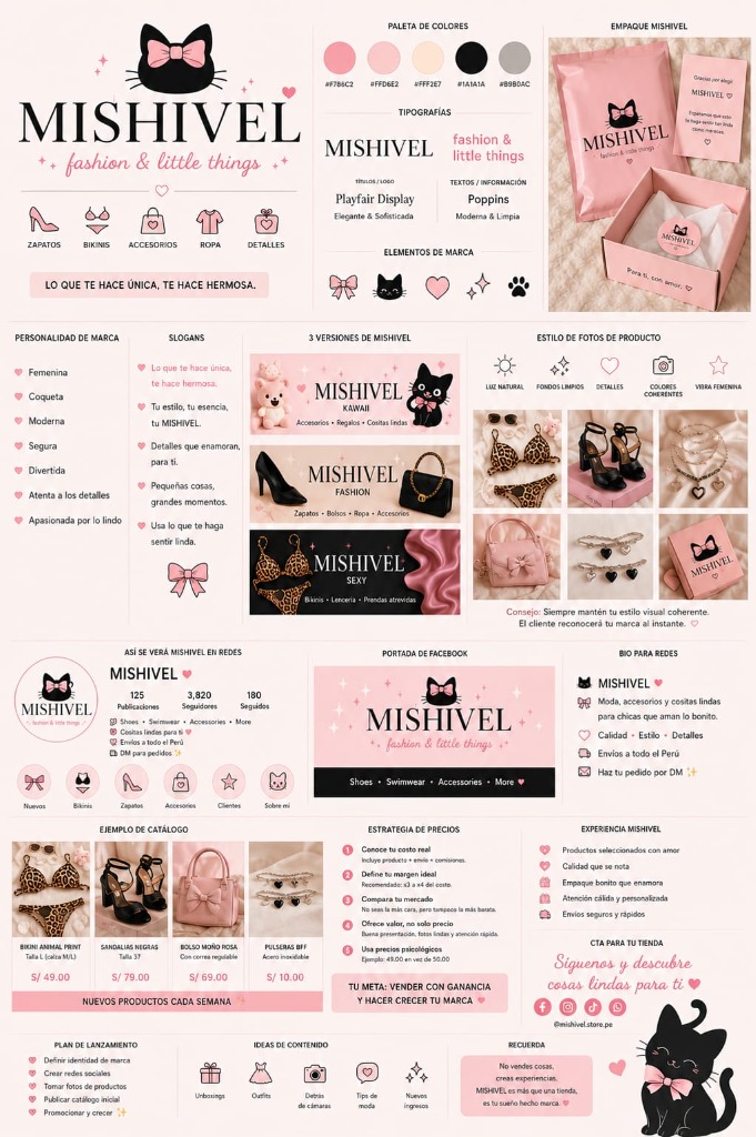 MISHIVEL — Identidad de Marca & Social Media E-Commerce